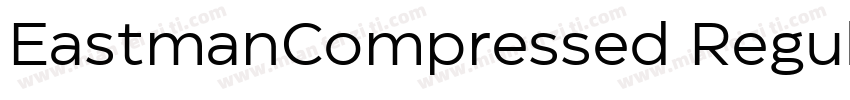 EastmanCompressed Regular字体转换